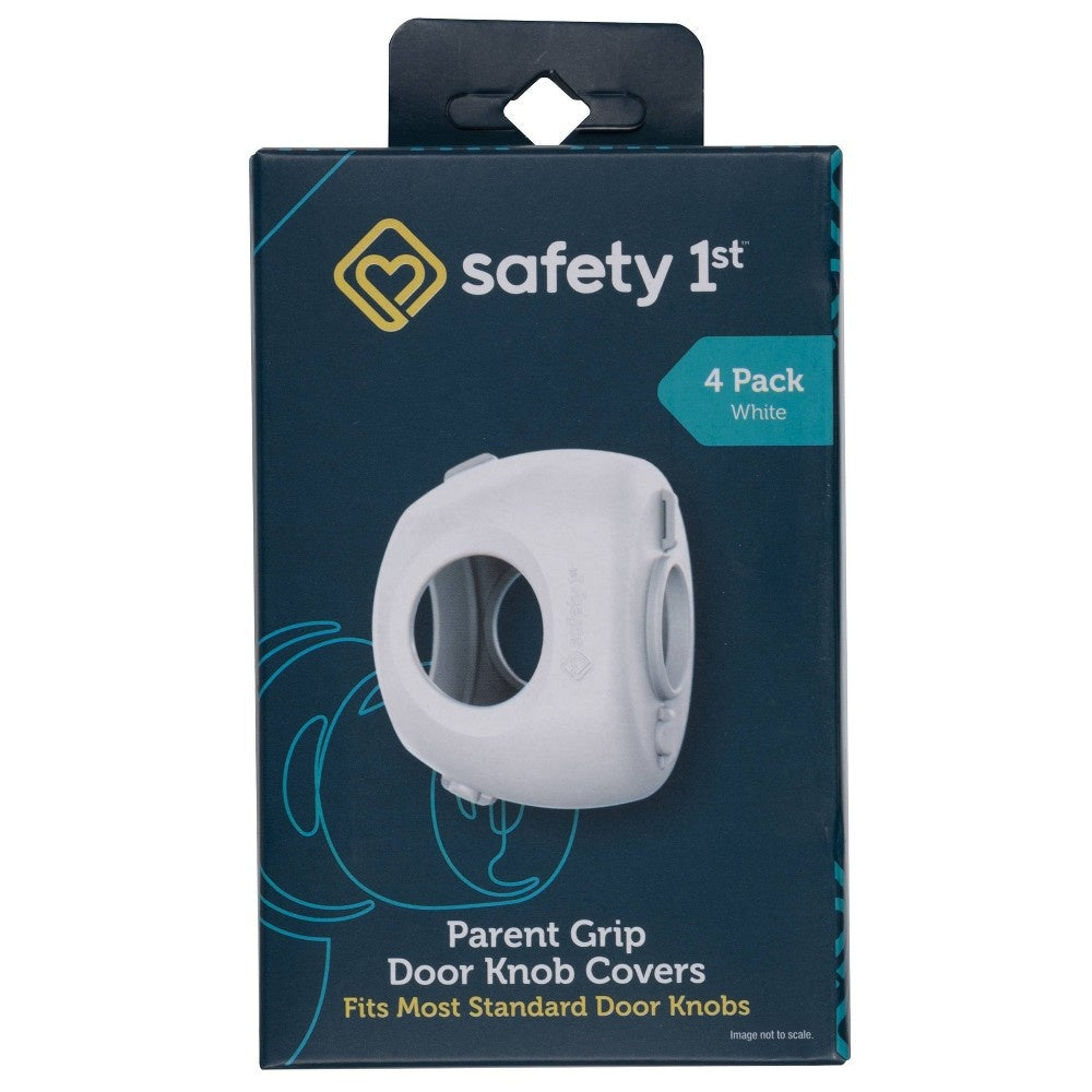 Safety 1st Parent Grip Door Knob Covers - 4pk - White - Bellso